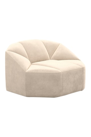 Fauteuil Laguna Crème