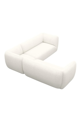 Canapé d'angle Leroy - Blanc