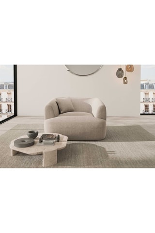 Fauteuil Ozura Beige