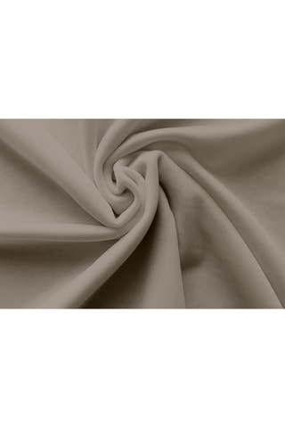 Canapé d'angle gauche panoramique Victoria Beige foncé