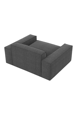 Fauteuil Lionel - Anthracite - En polyester