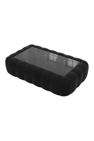 Table basse rectangulaire Nuvola - Noir
