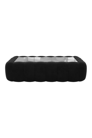 Table basse rectangulaire Nuvola - Noir
