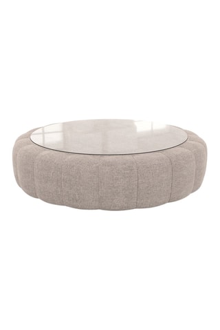Table basse ronde Nuvola - Beige