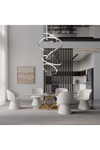 Chaise en hêtre et sapin massif Livia - 57 x 77 x 56 cm