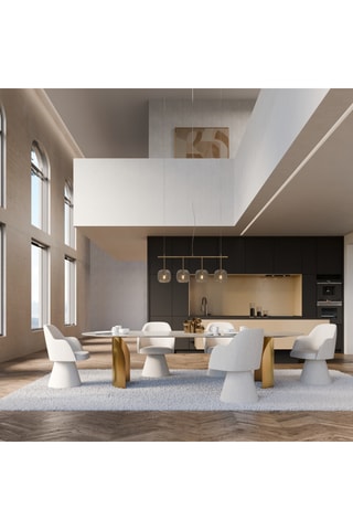 Chaise en hêtre et sapin massif Clio - 55 x 80 x 56 cm