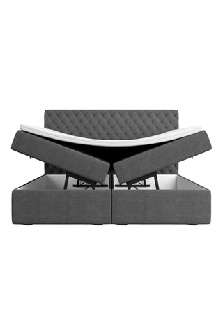 Lit-coffre avec sommier Massari - Couchage 140 x 200 cm