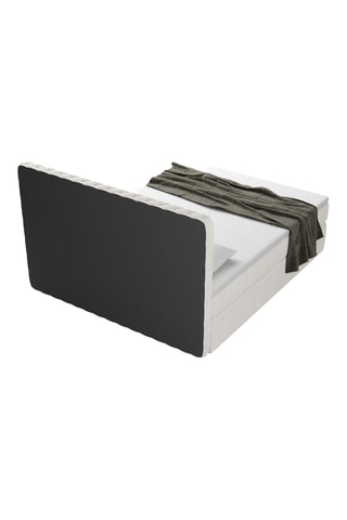 Lit-coffre avec sommier Massari - Couchage 140 x 200 cm