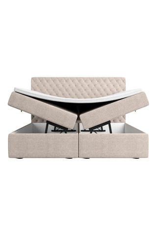 Lit-coffre avec sommier Masari - Couchage 160 x 200 cm