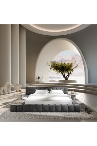 Lit-coffre avec sommier Naomi - Couchage 140 x 200 cm