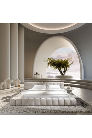 Lit-coffre avec sommier Naomi - Couchage 140 x 200 cm