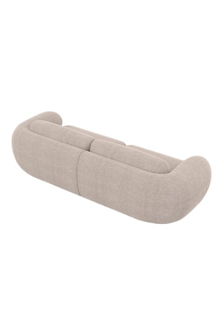 Canapé Nebala - Beige - 4 places - En polyester