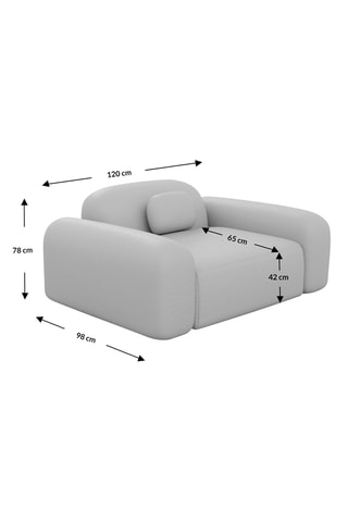 Fauteuil Labucca - Blanc - En polyester