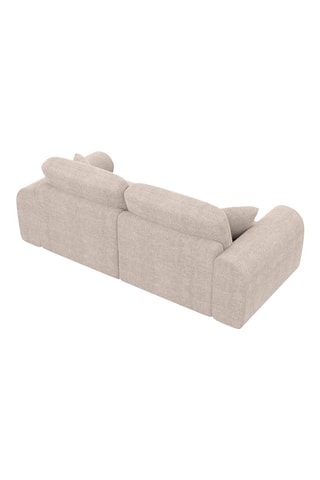 Canapé Dion - Beige - 2 places - En polyester