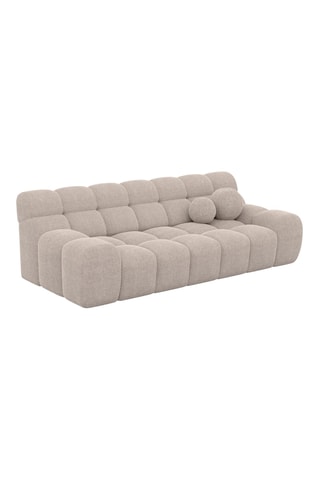 Canapé Bonobo - Beige - 3 places - En polyester 