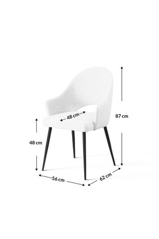 Fauteuil God - Beige foncé - Toucher velours