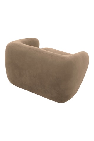 Fauteuil Maitano - Marron - En polyester