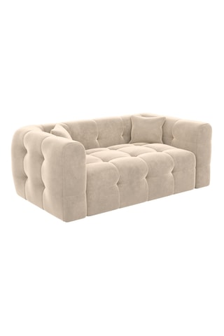 Canapé Baloo - Ecru - 2 places - En polyester