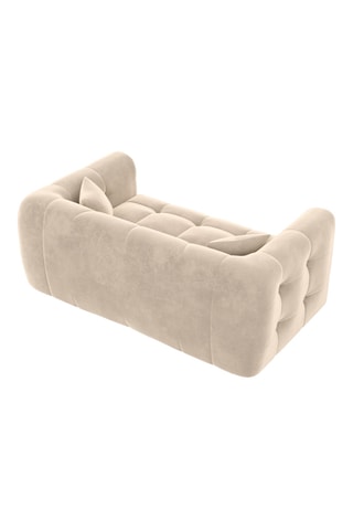 Canapé Baloo - Ecru - 2 places - En polyester