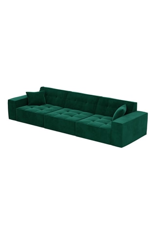 Canapé Atlantis - Vert - 3 places - En polyester