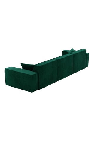 Canapé Atlantis - Vert - 3 places - En polyester