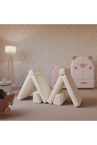 Canapé modulable Plumbo - Beige - 4 places - En polyester