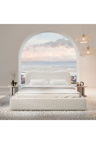 Lit-coffre avec sommier Zoe - Couchage 140 x 200 cm