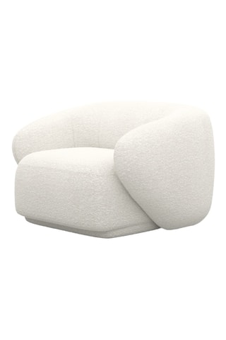 Fauteuil Maitano - Blanc - En polyester