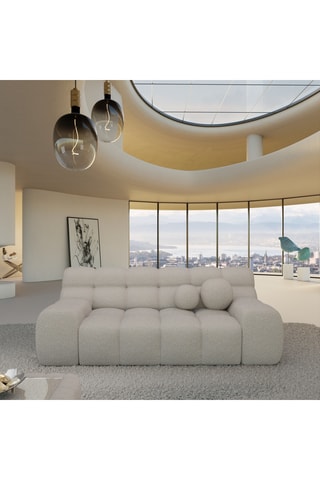 Canapé Bonobo - Camel - 2 places - En polyester