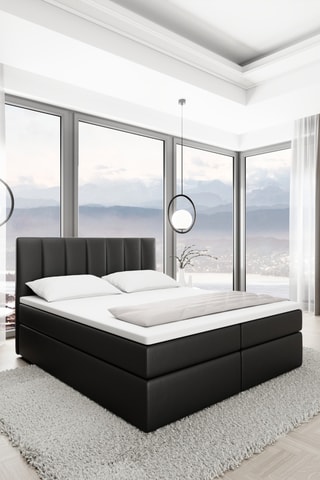 Lit-coffre avec sommier Avala - 160 x 200 cm