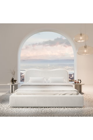 Lit-coffre avec sommier Zoe - Couchage 140 x 200 cm