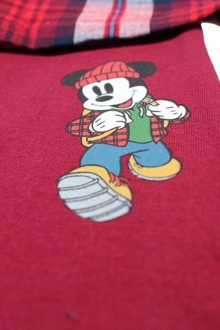 Camisa y pantalón de chándal Mickey Disney  - Rojo