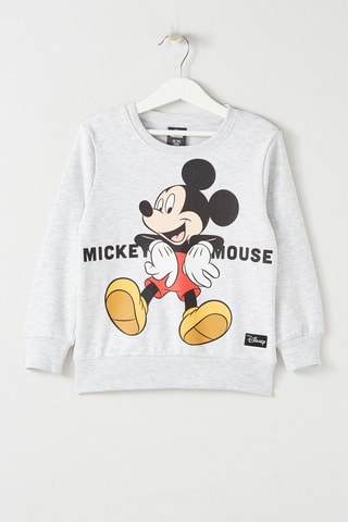 Sudadera Mickey Disney  - Gris