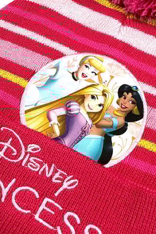 Gorro Princesas Disney  - Rojo, rosa y dorado