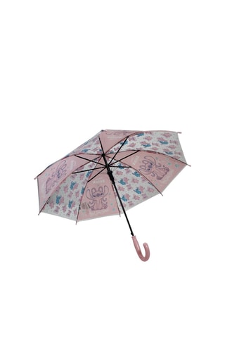 Paraguas automático Ángel y Stitch Lilo y Stitch Disney  - Rosa