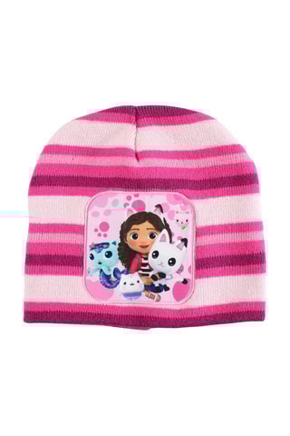 Gorro y guantes La casa de muñecas de Gabby  - Rosa