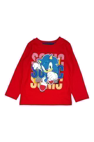 Pijama Sonic  - Blanco, rojo y azul