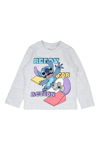 Pijama Lilo y Stitch Disney  - Gris