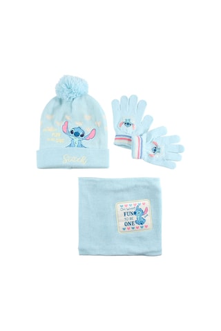 Conjunto de 3 piezas Stitch Lilo y Stitch Disney  - Azul