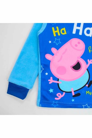 Pijama polar Peppa Pig  - Azul