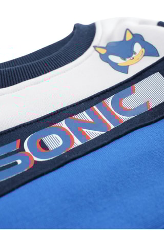 Sudadera y pantalón de chándal Sonic - Azul marino