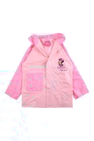 Impermeable con capucha Minnie Disney - Rosa