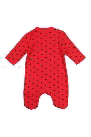 Pelele Minnie Disney  - Negro, beige y rojo