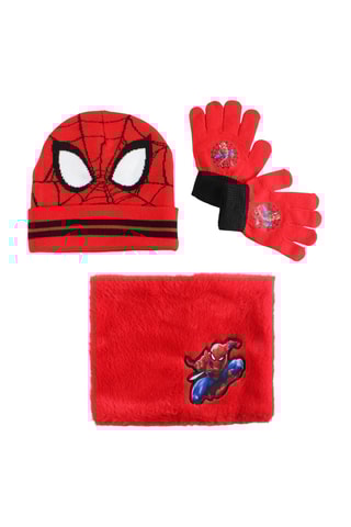 Conjunto de 3 piezas Spider-Man Los Vengadores Marvel  - Rojo