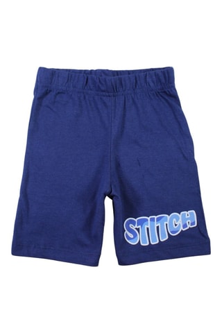 Camiseta y short Stitch Lilo y Stitch Disney  - Azul marino