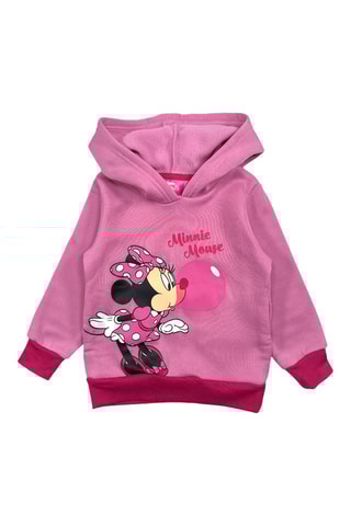 Sudadera con capucha Minnie Disney  - Rosa