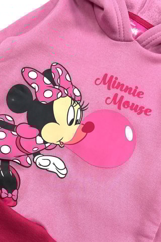 Sudadera con capucha Minnie Disney  - Rosa