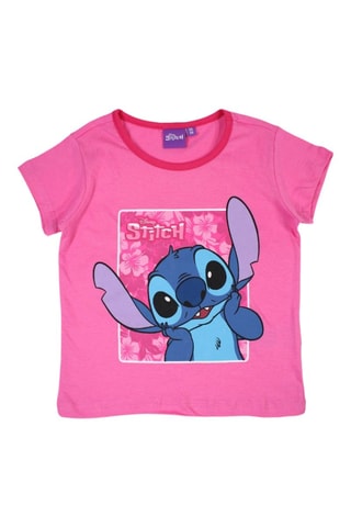 Camiseta y short Stitch Lilo y Stitch Disney  - Rosa
