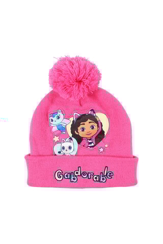 Gorro y guantes La casa de muñecas de Gabby  - Rosa