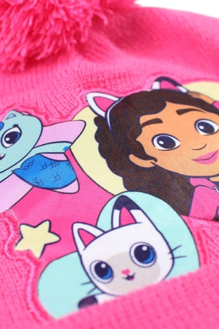 Gorro y guantes La casa de muñecas de Gabby  - Rosa